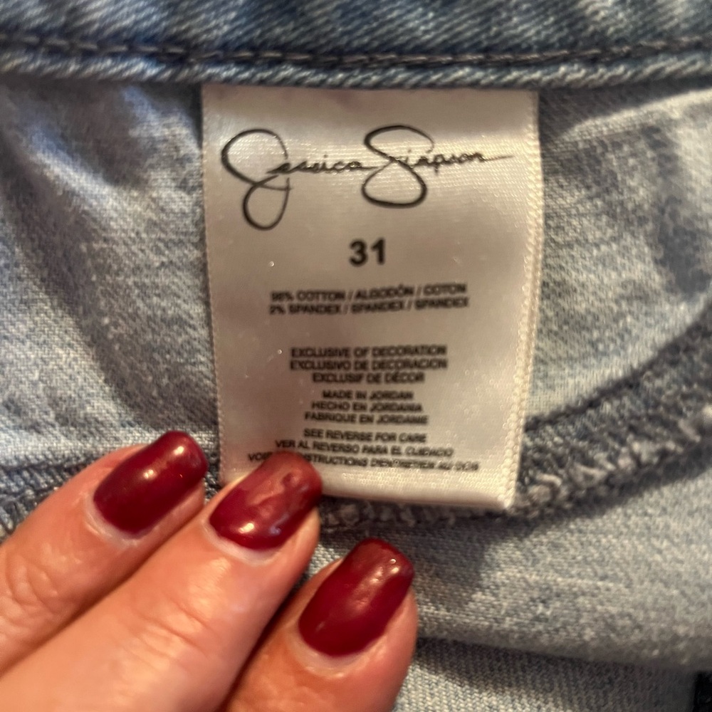 Jessica Simpson jeans size 12/31 - Picture 6 of 7